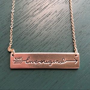 Sadie Robertson “Live Original” necklace